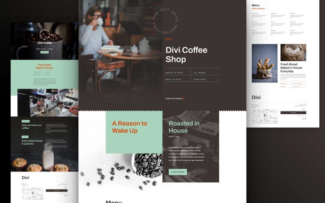 Création de site pour Coffee Shop